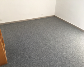 Grey carpet office